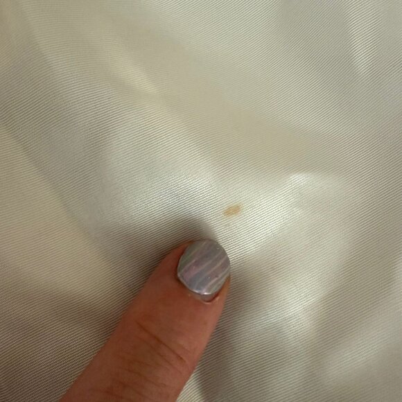 Vintage 1980s Silver Lame Dress, Joy Stevens Size Small, 80s Prom - Picture 6 of 7